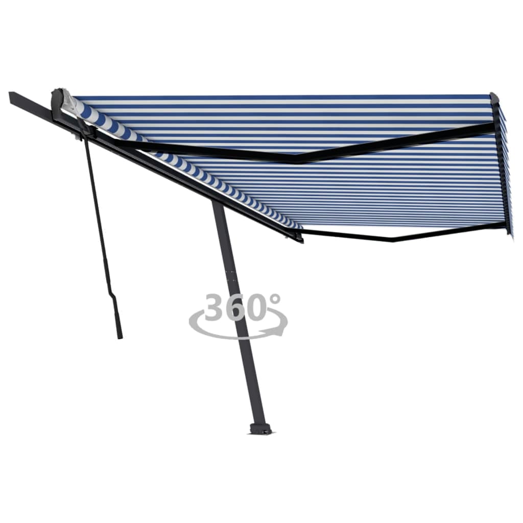 Freestanding Manual Retractable Awning