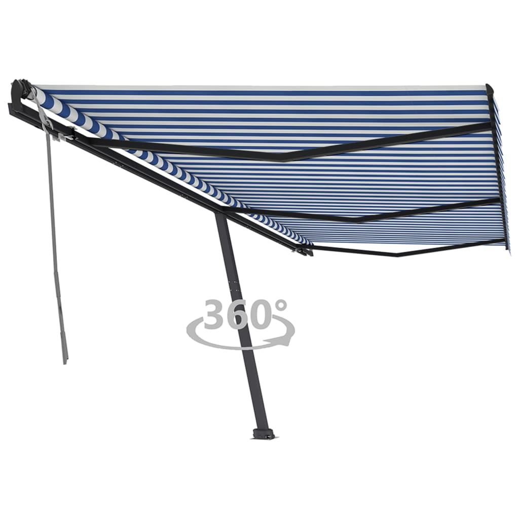 Freestanding Manual Retractable Awning