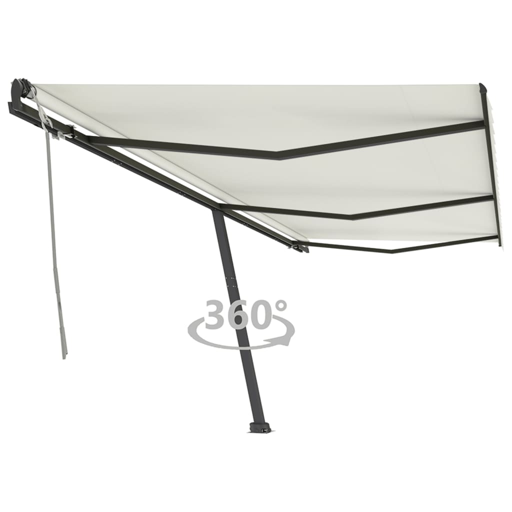 Freestanding Manual Retractable Awning