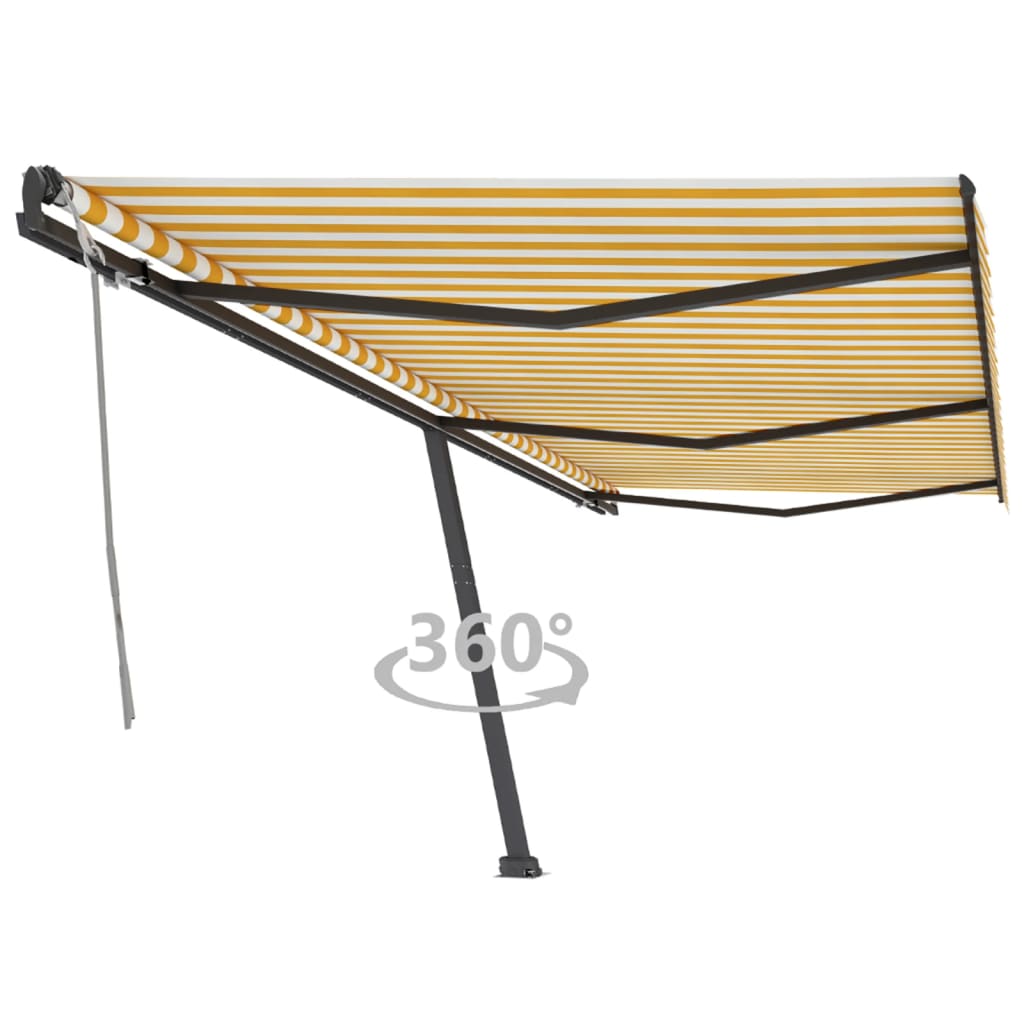 Freestanding Manual Retractable Awning