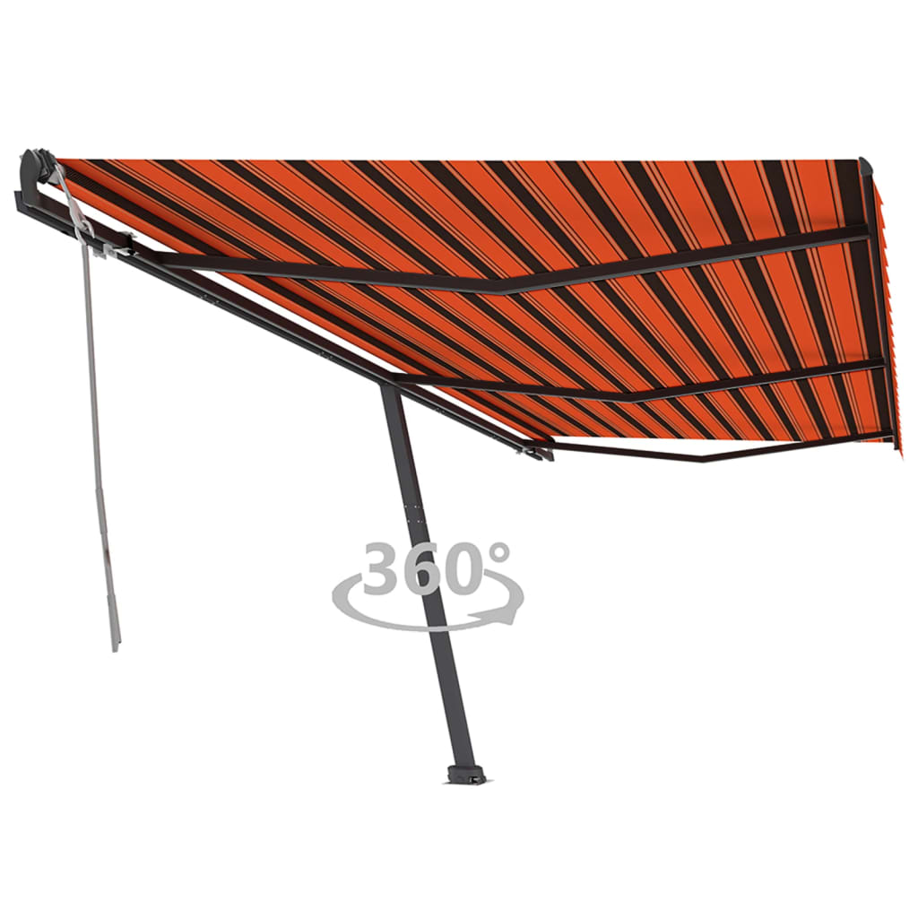 Freestanding Manual Retractable Awning