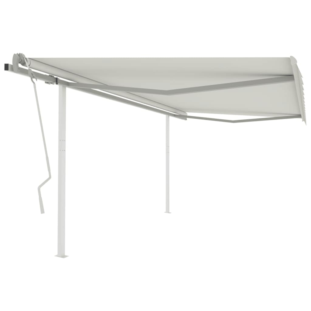 Manual Retractable Awning With Posts