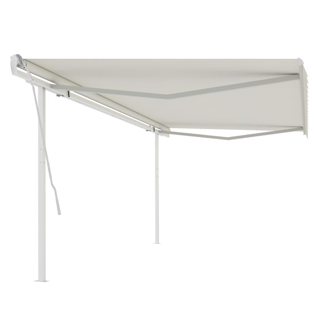 Manual Retractable Awning With Posts