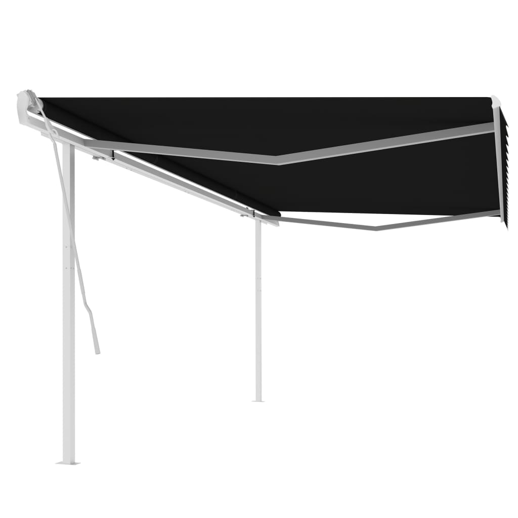 Manual Retractable Awning With Posts