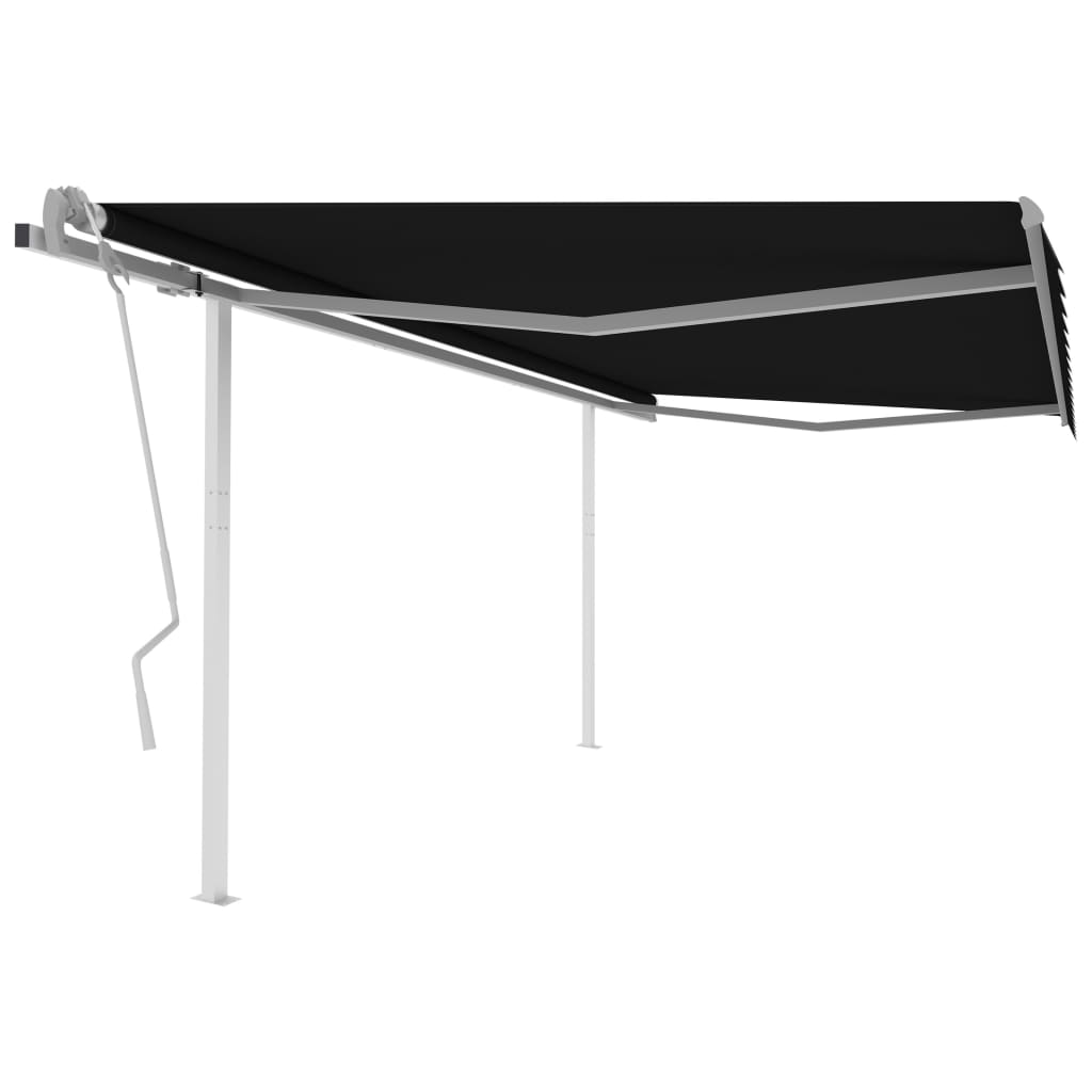 Manual Retractable Awning With Posts