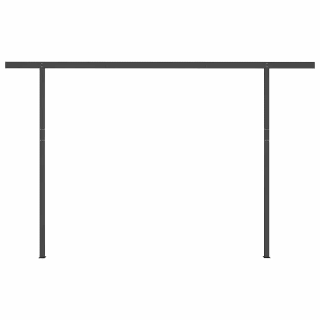 Manual Retractable Awning With Led