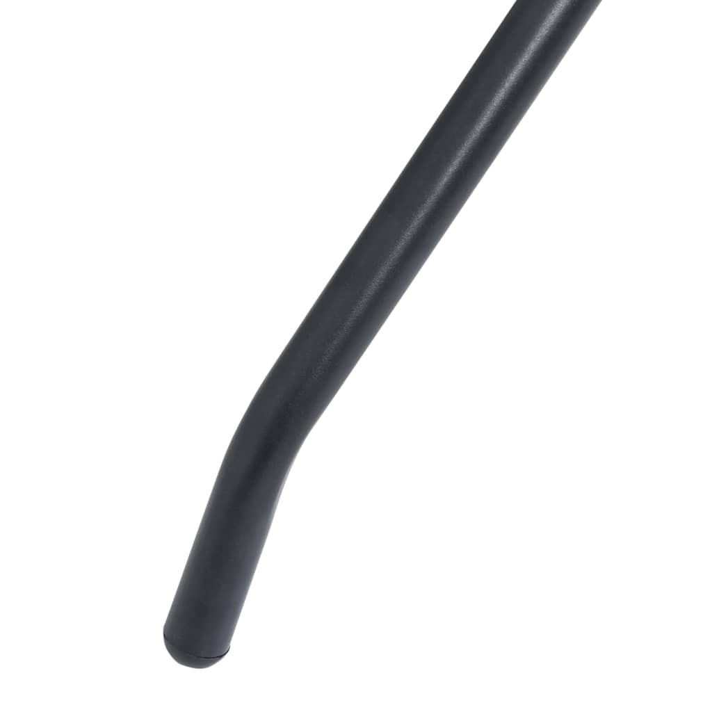 3 Piece Bistro Set Aluminium And Textilene