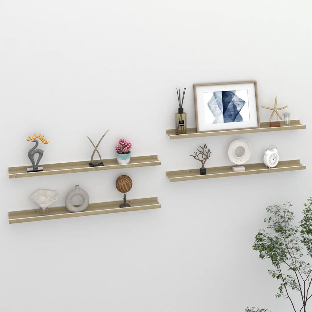 Wall Shelves 2 Pcs