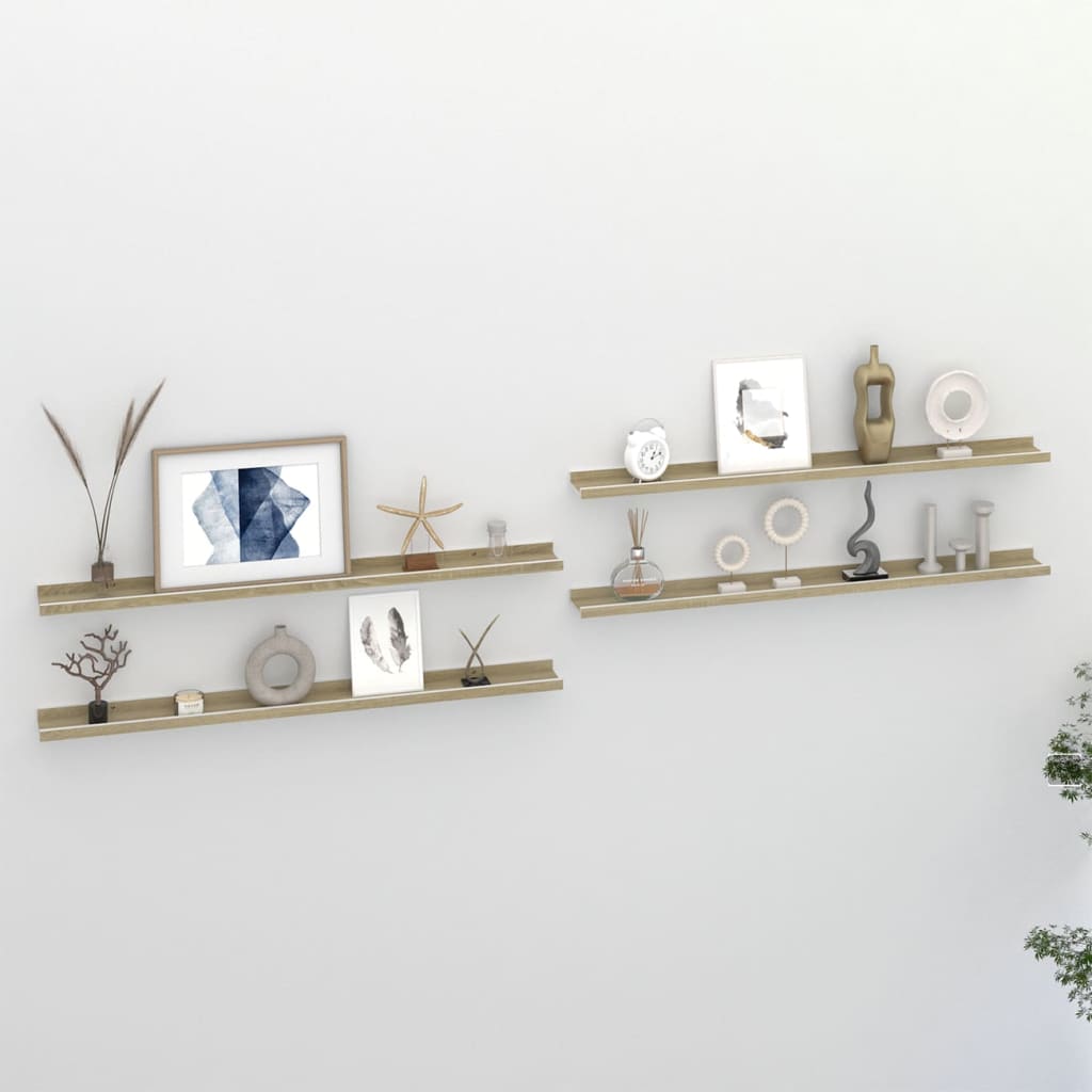 Wall Shelves 2 Pcs