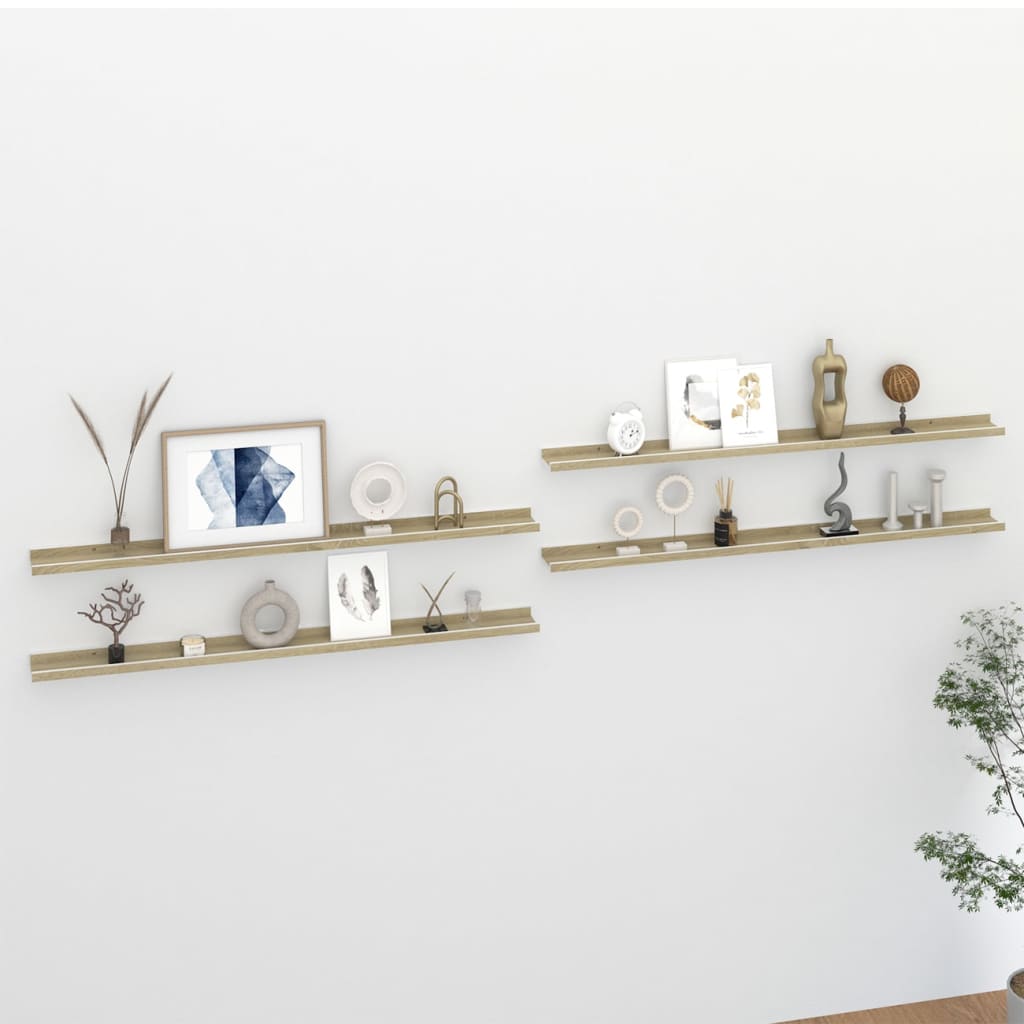 Wall Shelves 2 Pcs