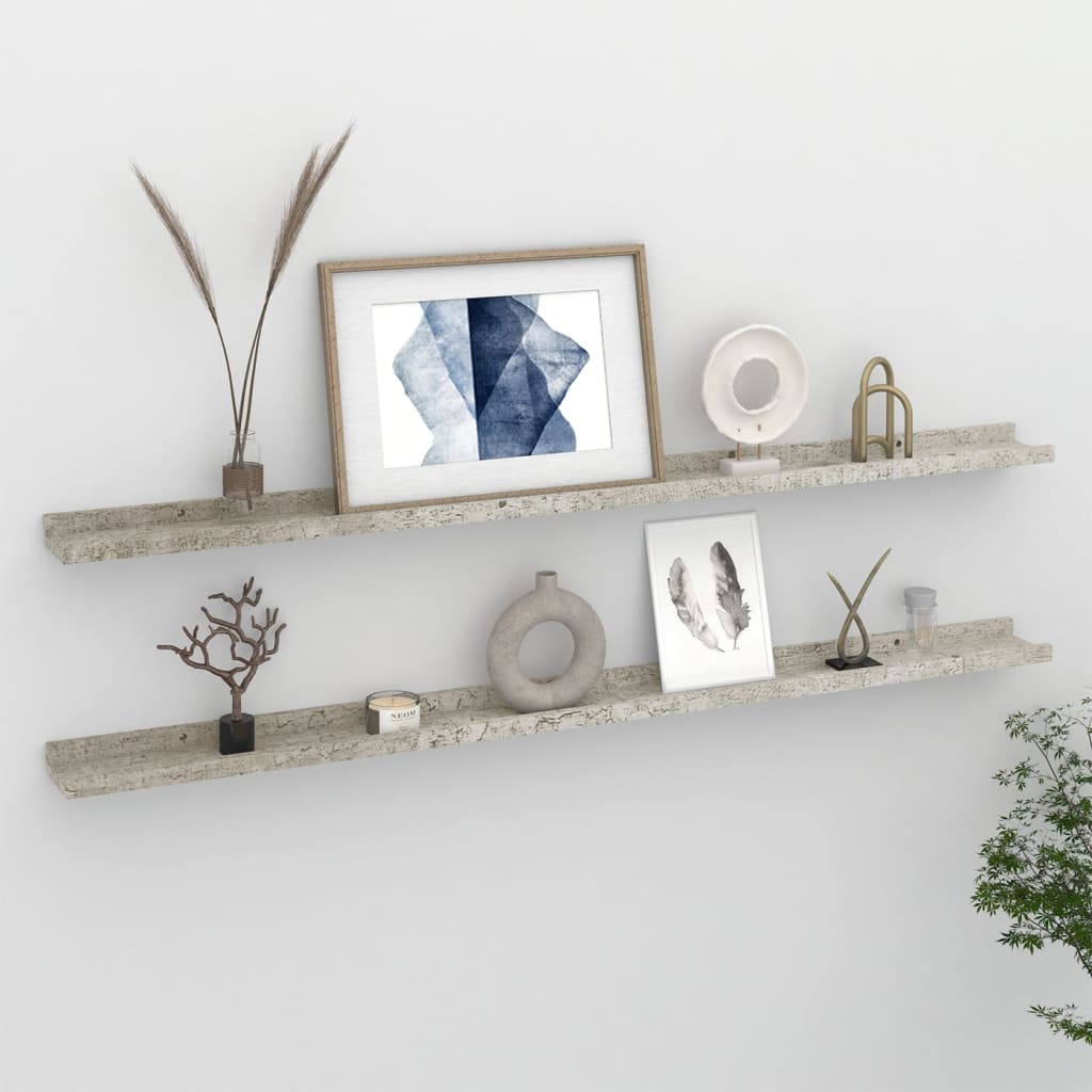 Wall Shelves 2 Pcs