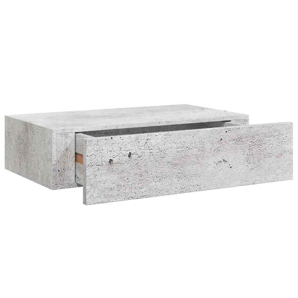 Wall-Mounted Drawer Shelf 40X23.5X10Cm Mdf