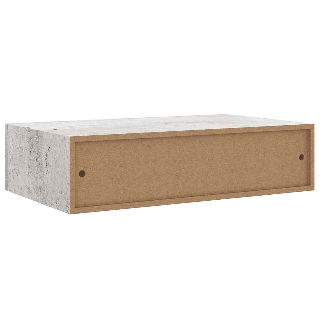 Wall-Mounted Drawer Shelf 40X23.5X10Cm Mdf