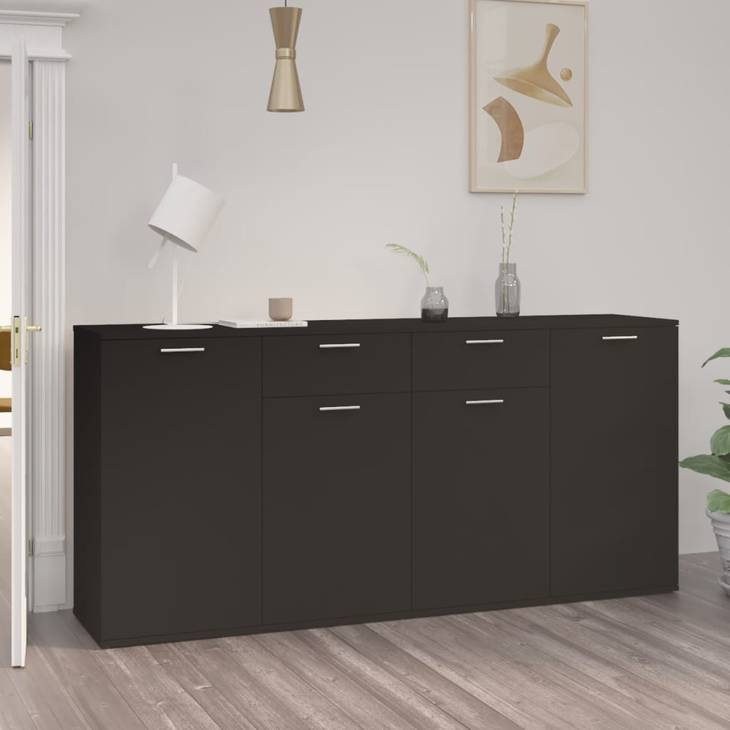Sideboard 80X36X75 Cm Engineered Wood