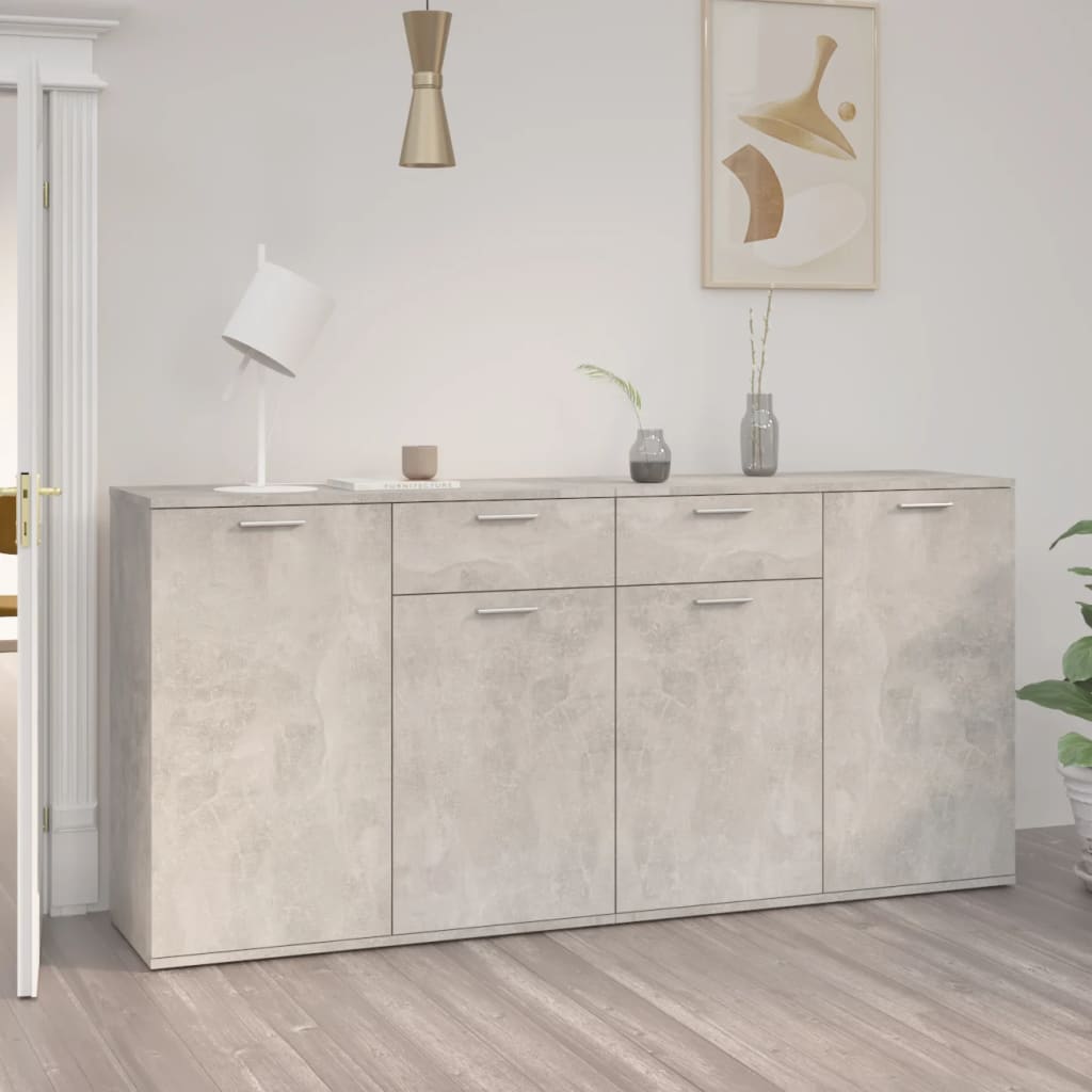 Sideboard 80X36X75 Cm Engineered Wood
