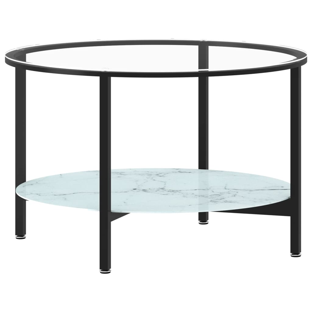 Tea Table 70 Cm Tempered Glass