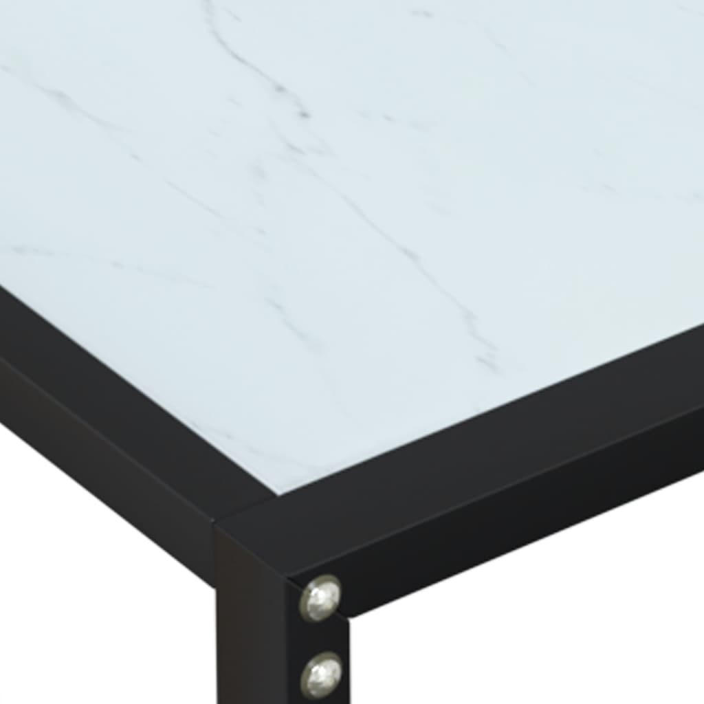 Console Table 180X35X75.5Cm Tempered Glass