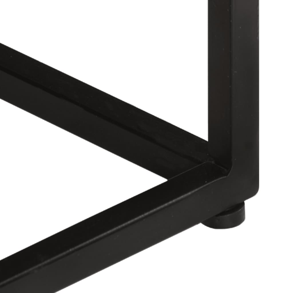 Tv Cabinet 110X30X45 Cm Rough Mango Wood