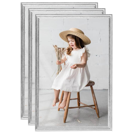 Photo Frames Collage 3Pcs For Table 21X29.7Cm Mdf