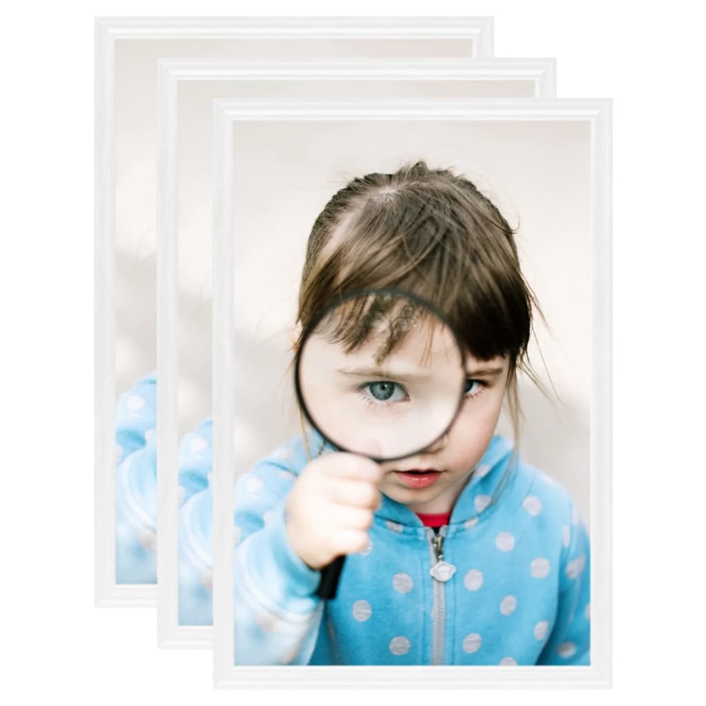 Photo Frames Collage 3Pcs For Table 21X29.7Cm Mdf