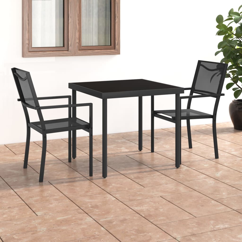 5 Piece Outdoor Dining Set Steel