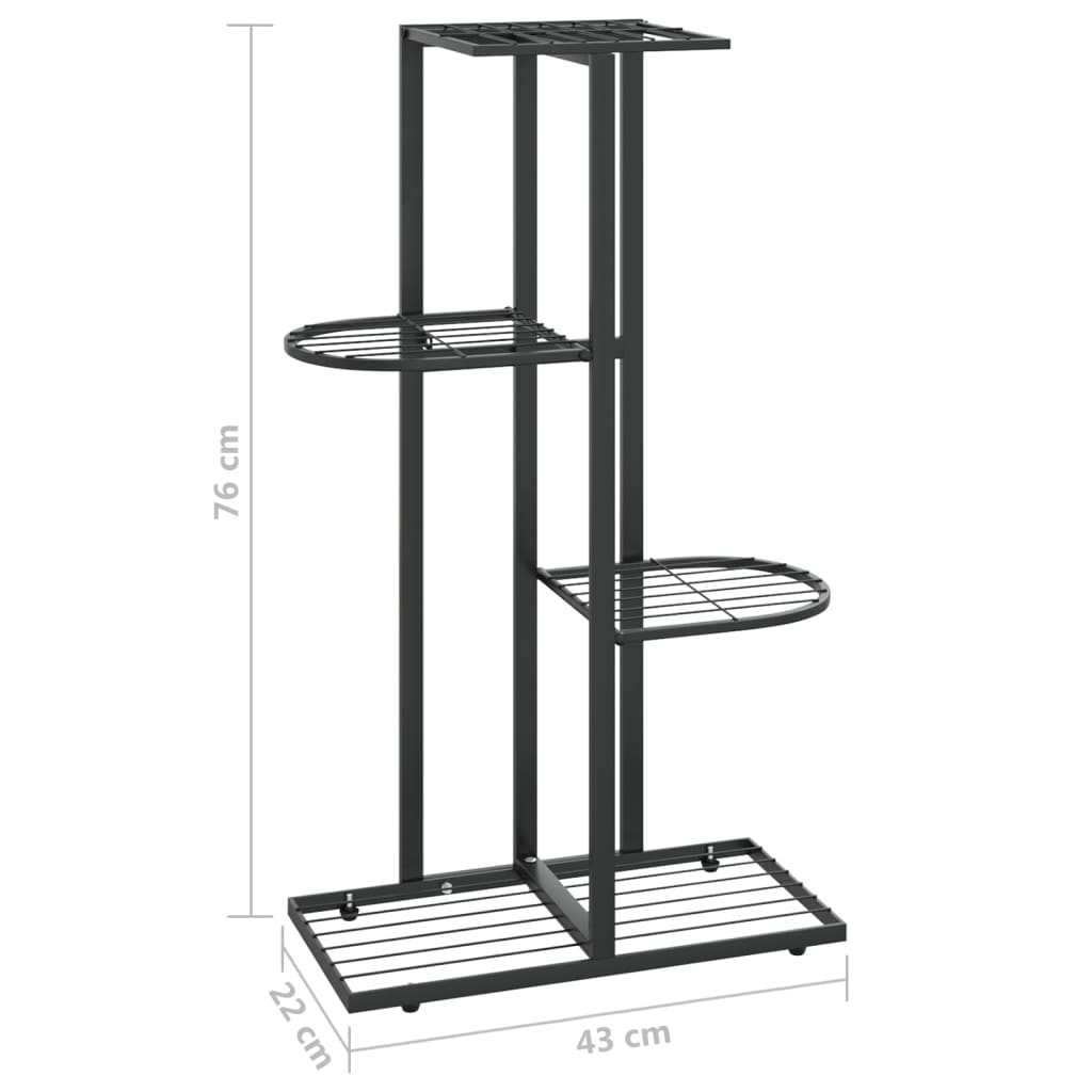 4-Floor Flower Stand Metal