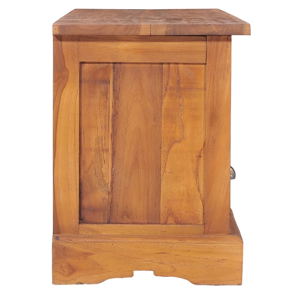 Tv Cabinet 100X30X40 Cm Solid Teak Wood