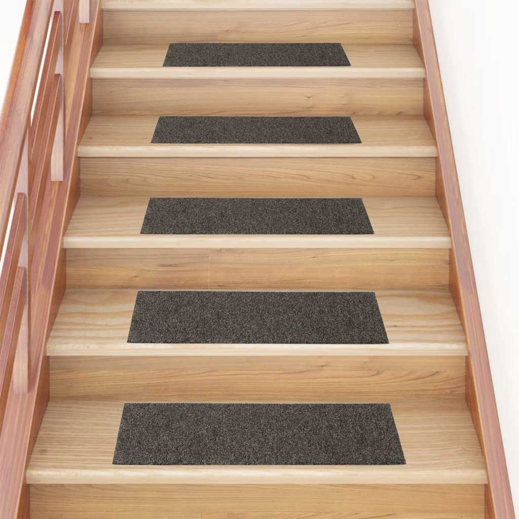 Self-Adhesive Stair Mats Rectangular 15 Pcs