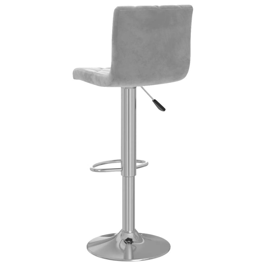 Bar Stools 2 Pcs Velvet