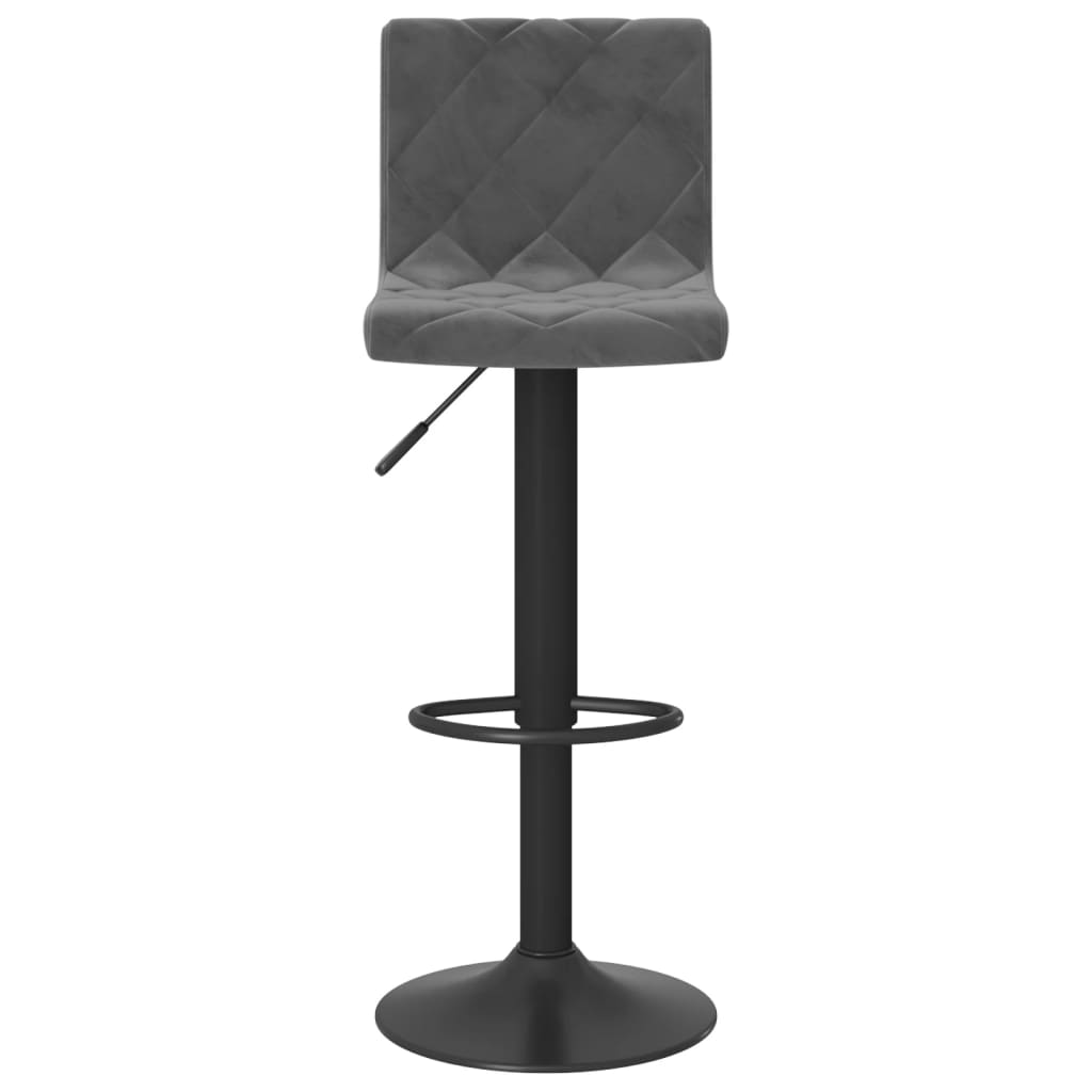Bar Stools 2 Pcs Velvet