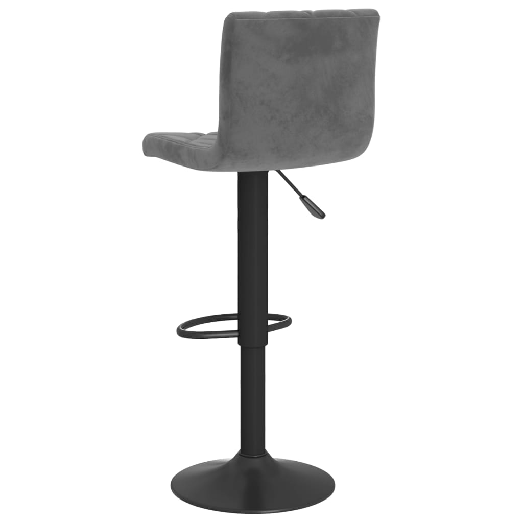 Bar Stools 2 Pcs Velvet