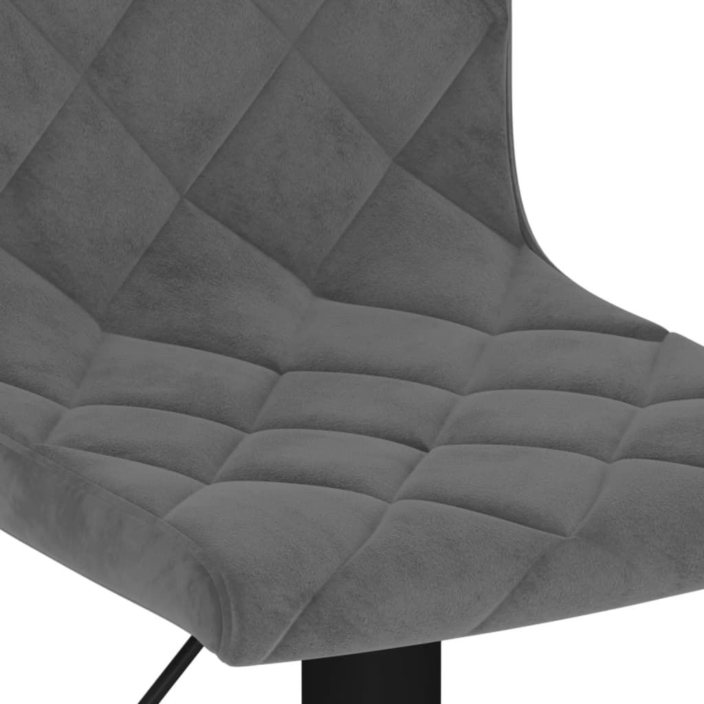 Bar Stools 2 Pcs Velvet