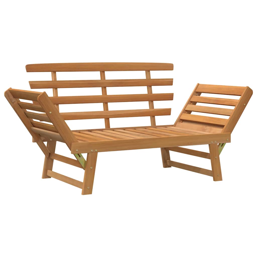 Garden Bench 2-In-1 190 Cm Solid Acacia Wood