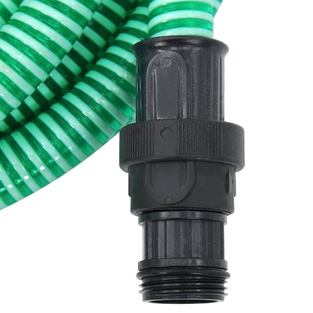 Suction Hose With Pvc Connectors 1" Pvc