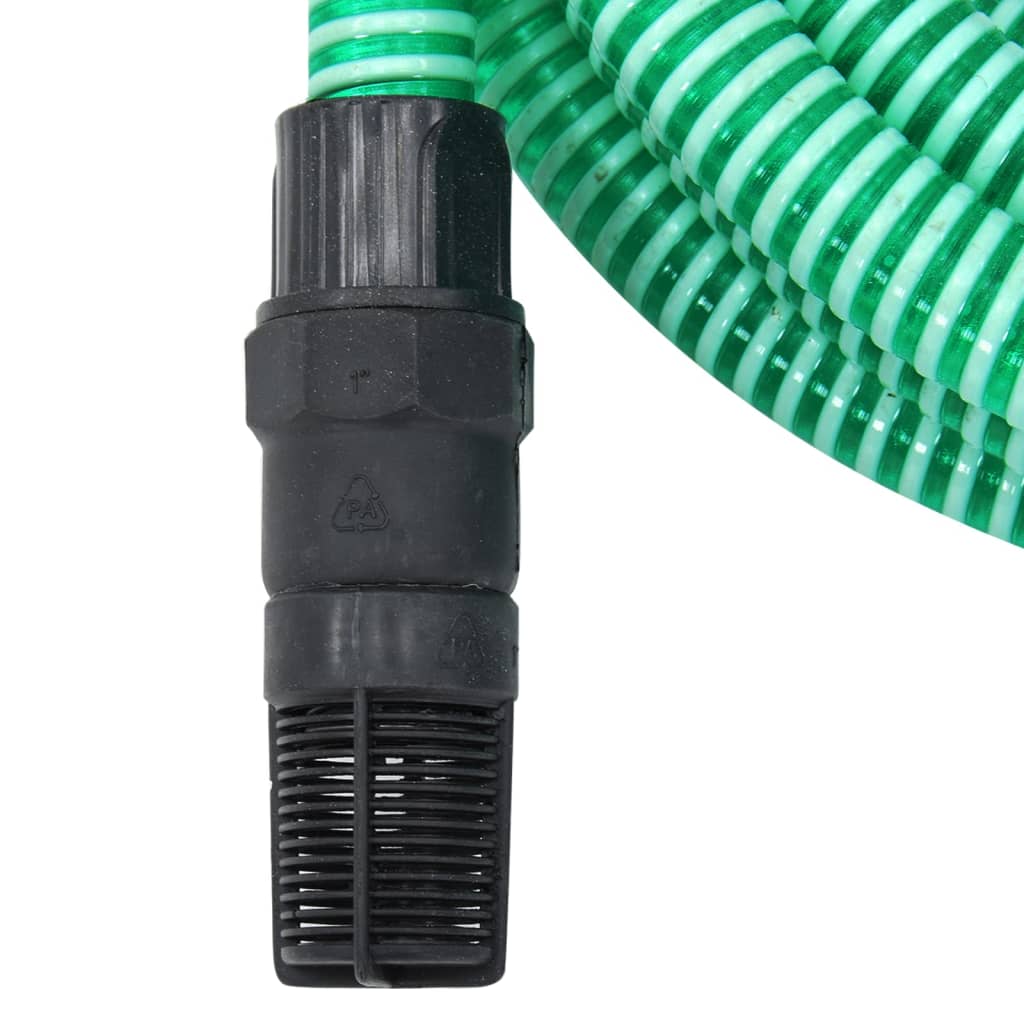 Suction Hose With Pvc Connectors 1" Pvc
