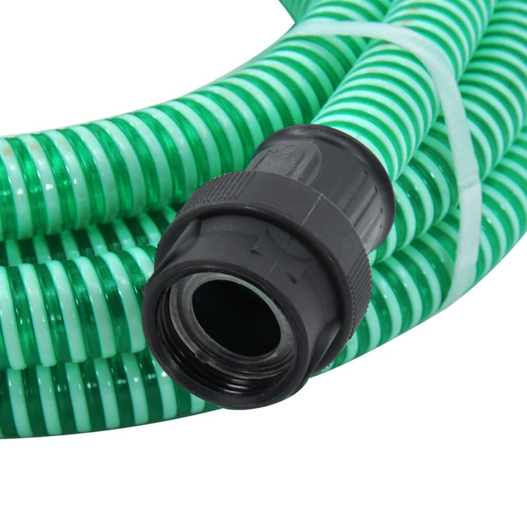Suction Hose With Pvc Connectors 1" Pvc