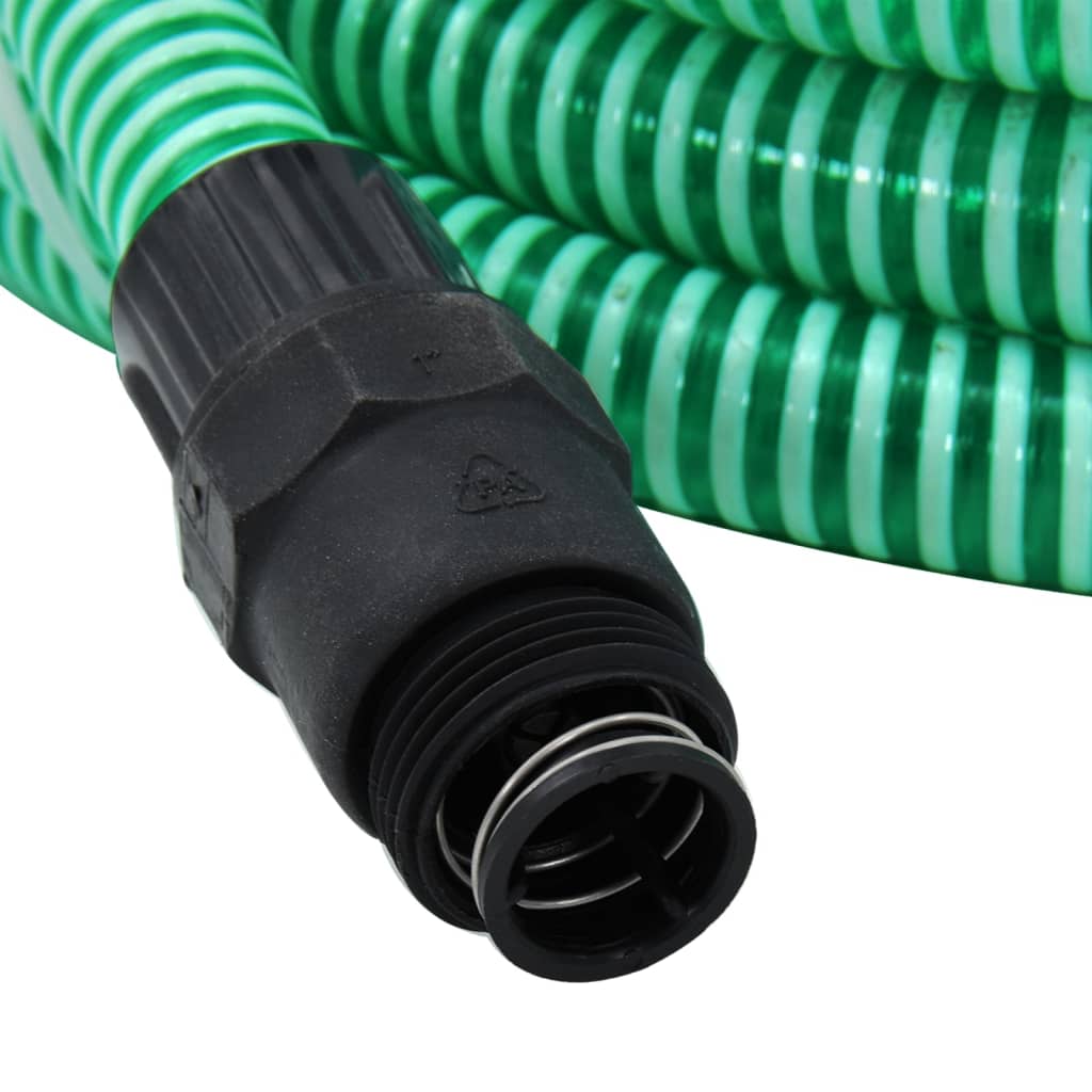 Suction Hose With Pvc Connectors 1" Pvc
