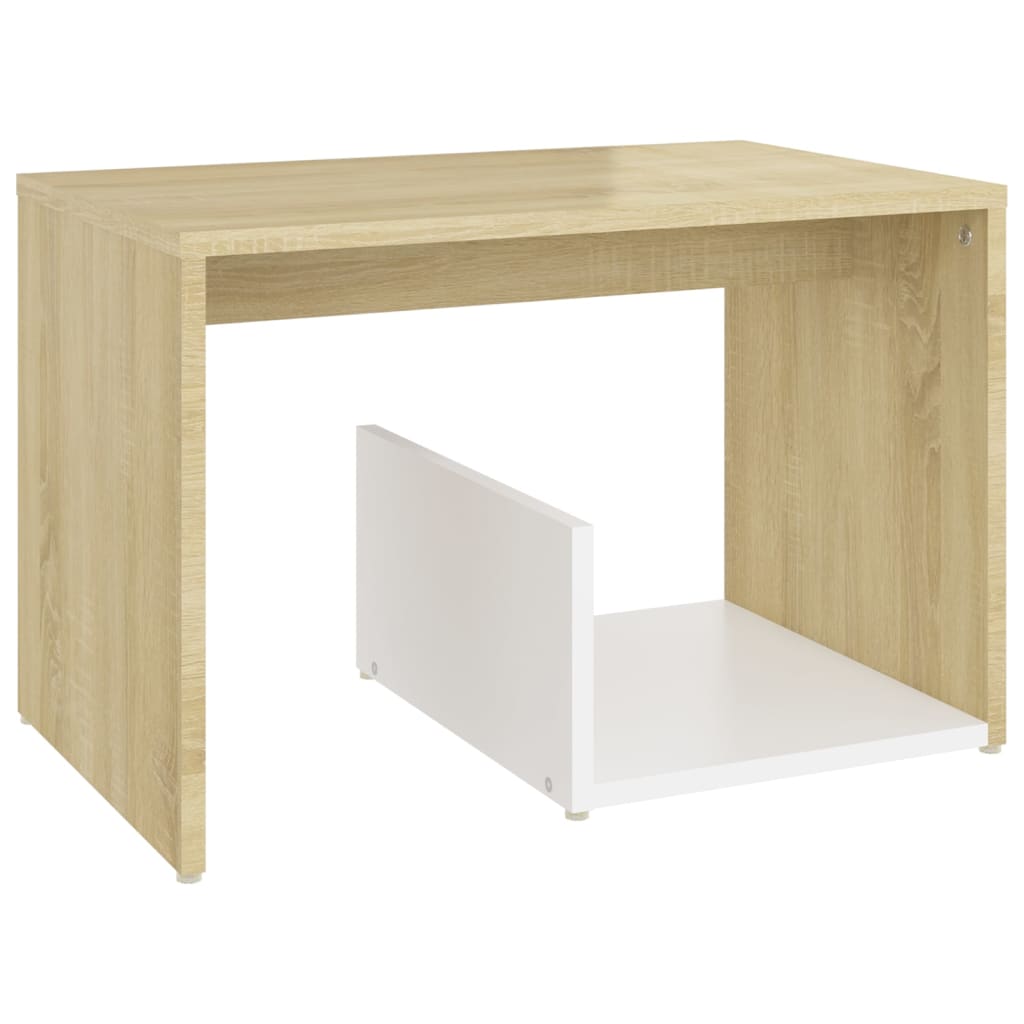 Side Table 59X36X38 Cm Engineered Wood