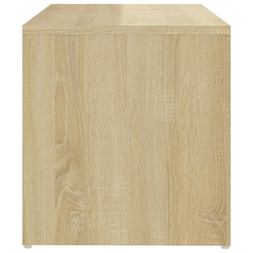 Side Table 59X36X38 Cm Engineered Wood