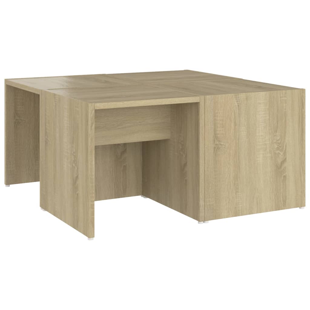 Coffee Tables 4 Pcs 33X33X33 Cm Engineered Wood