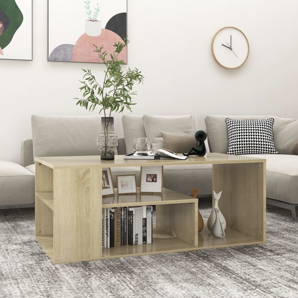 Coffee Table 100X50X40 Cm Engineered Wood