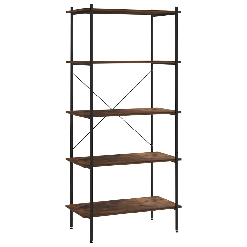 5-Tier Shelving Unit 80X40X