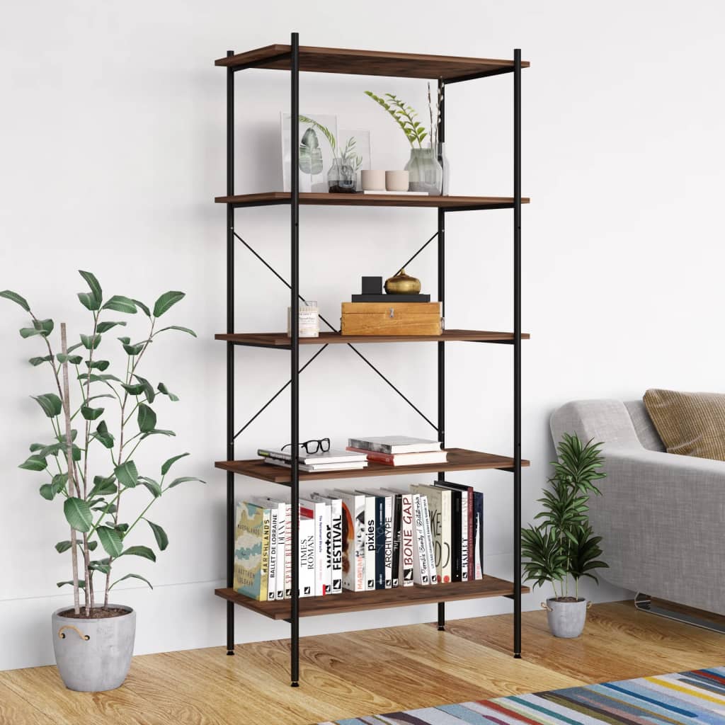 5-Tier Shelving Unit 80X40X