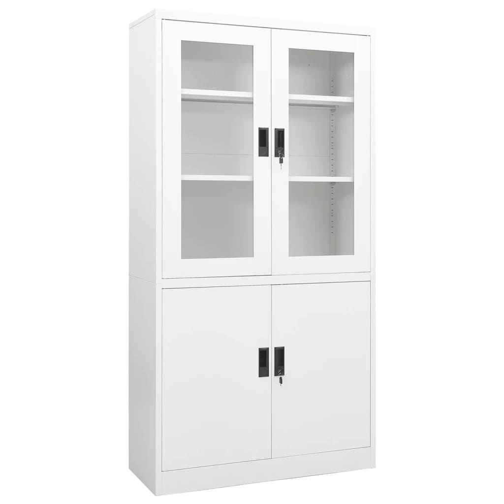 Office Cabinet 90X40X180 Cm Steel