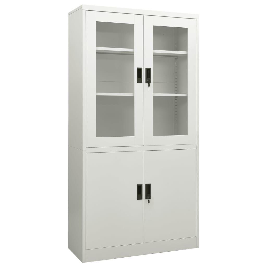 Office Cabinet 90X40X180 Cm Steel
