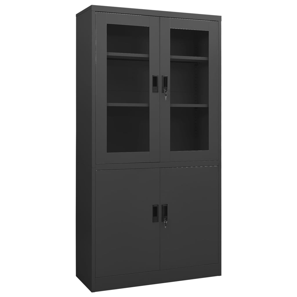 Office Cabinet 90X40X180 Cm Steel