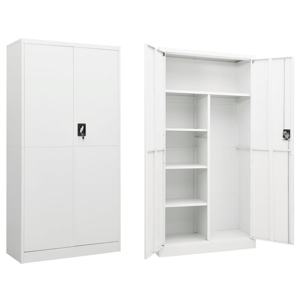 Locker Cabinet 90X40X180 Cm Steel