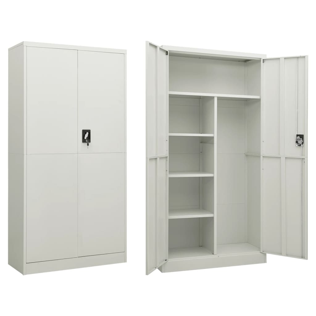 Locker Cabinet 90X40X180 Cm Steel