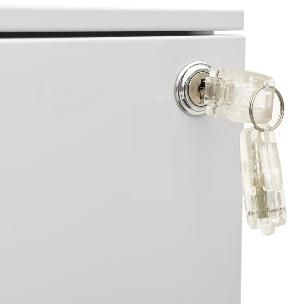 Mobile File Cabinet 39X45X67 Cm Steel