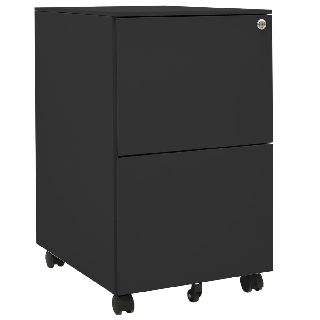 Mobile File Cabinet 39X45X67 Cm Steel